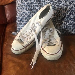 Converse White Lowtops
